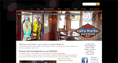Desktop Screenshot of cafenoche.net