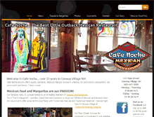 Tablet Screenshot of cafenoche.net